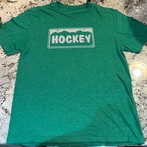 CCM green hockey shirt in a size large